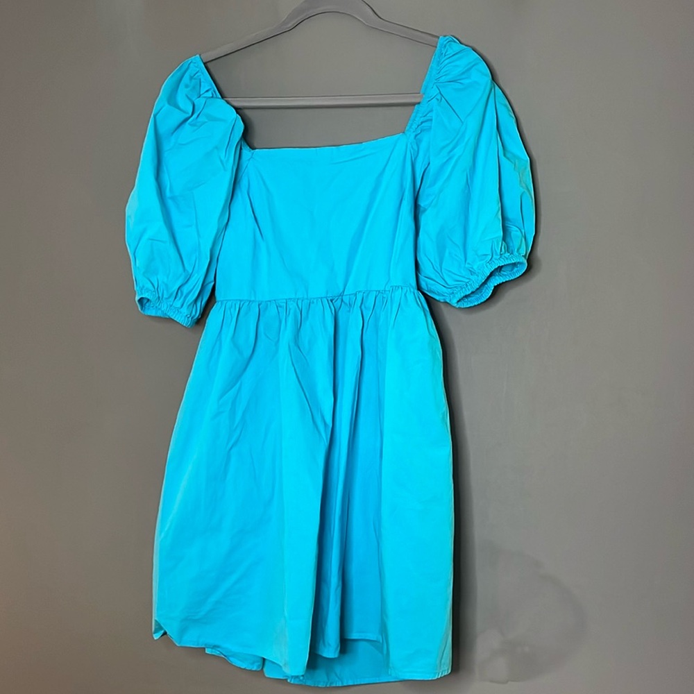 Adorable Babydoll Light Blue Dress